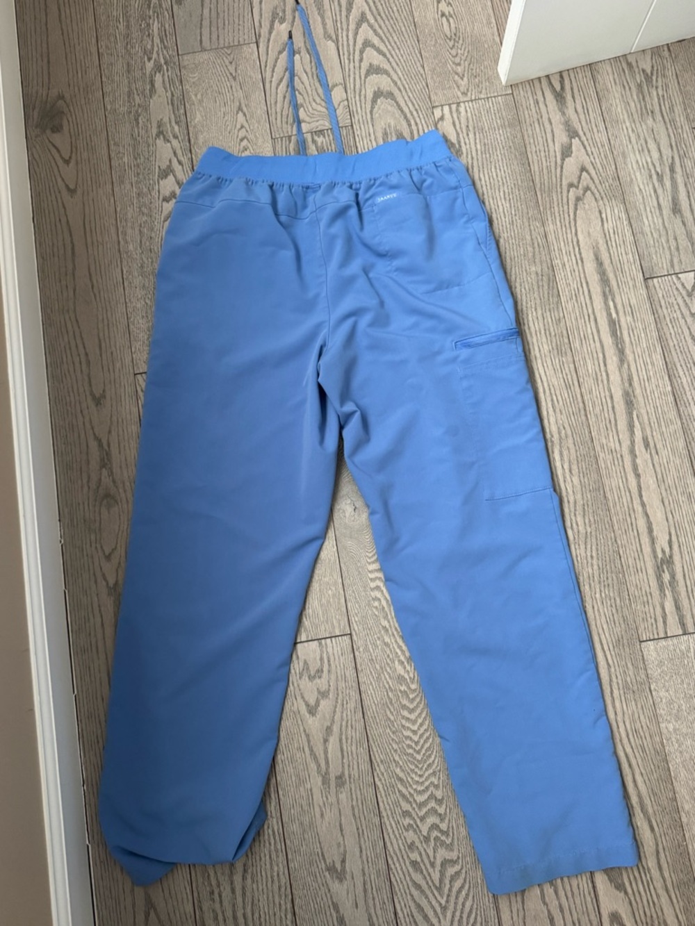 Jaanuu unisex ceil blue Scrub Pants EUC